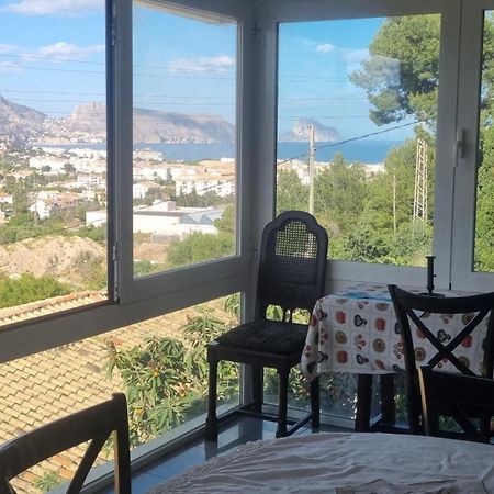 Haus Mit Pool Und Meerblick Altea Exteriör bild