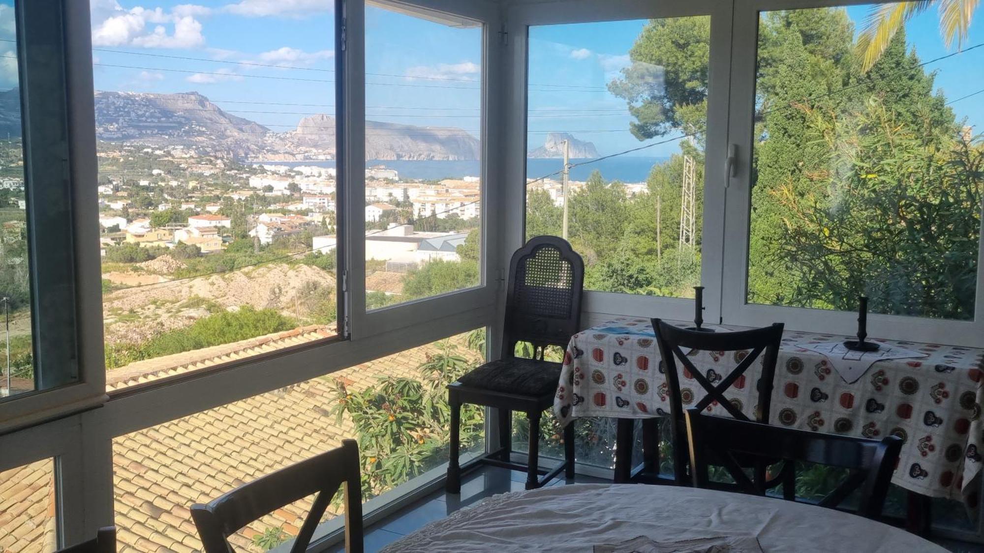 Haus Mit Pool Und Meerblick Altea Exteriör bild