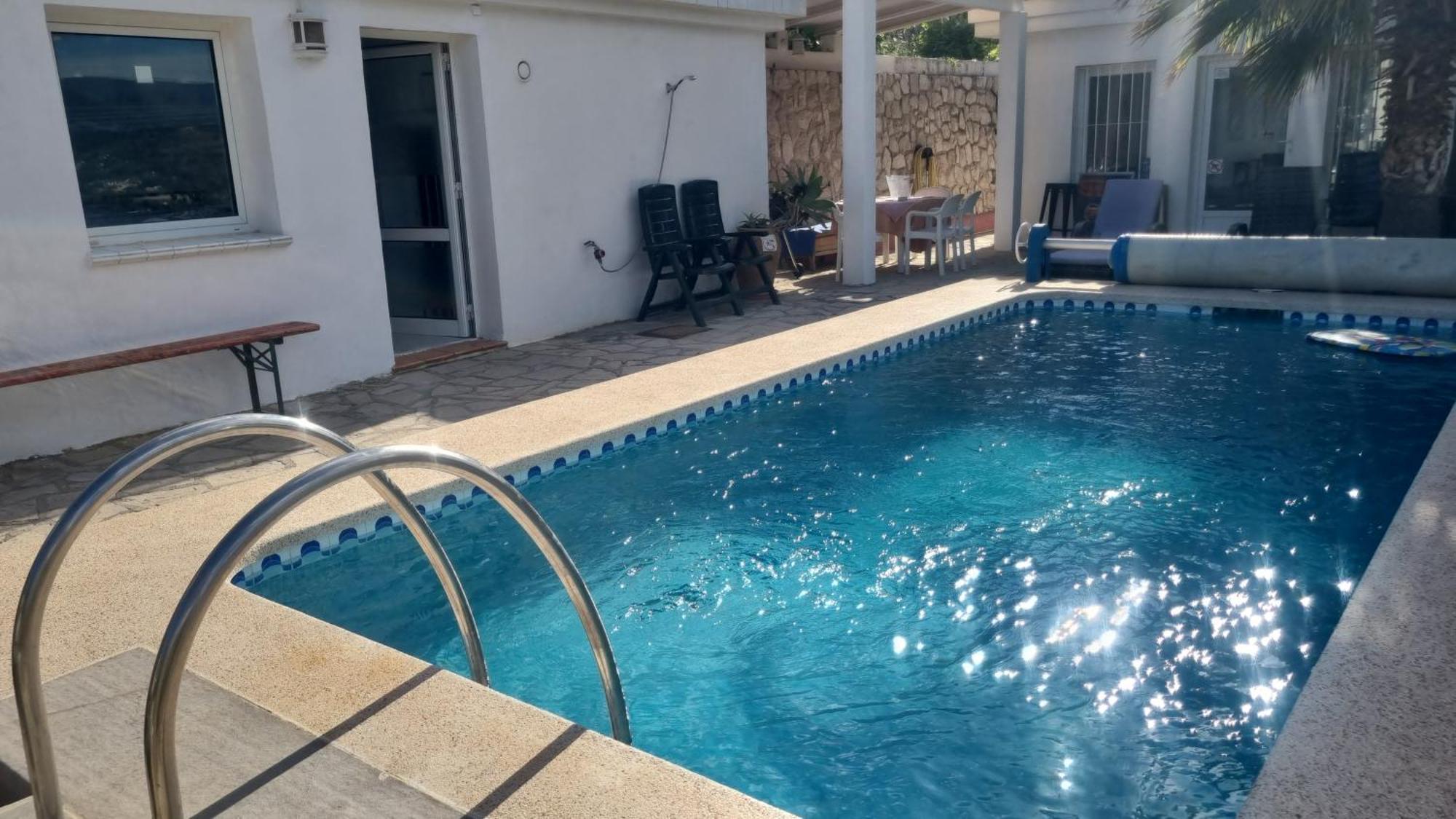 Haus Mit Pool Und Meerblick Altea Exteriör bild