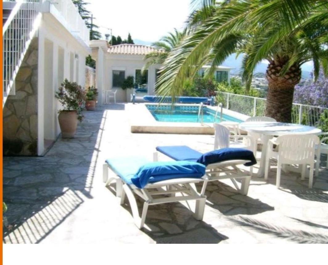 Haus Mit Pool Und Meerblick Altea Exteriör bild