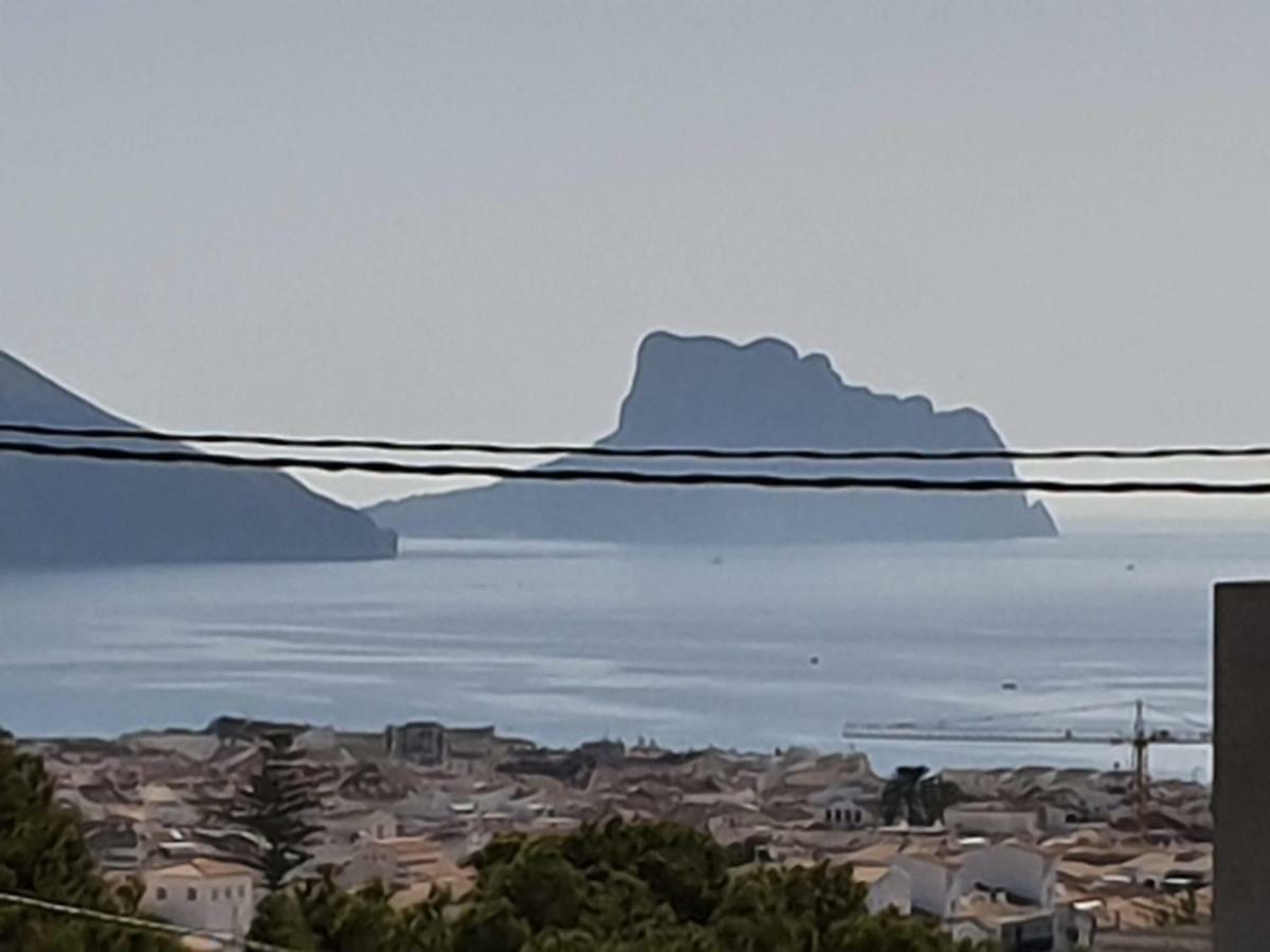 Haus Mit Pool Und Meerblick Altea Exteriör bild