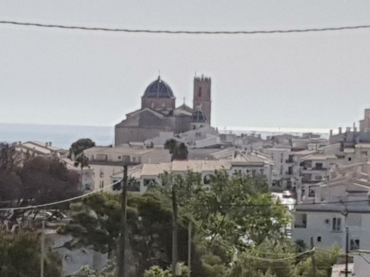 Haus Mit Pool Und Meerblick Altea Exteriör bild